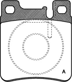 Комплект тормозных колодок (OPEN PARTS: BPA0407.00)