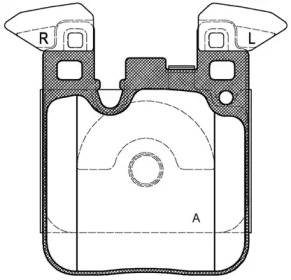 Комплект тормозных колодок (OPEN PARTS: BPA1539.00)