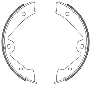 Комлект тормозных накладок (OPEN PARTS: BSA2181.00)