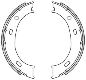 Комлект тормозных накладок (OPEN PARTS: BSA2192.00)