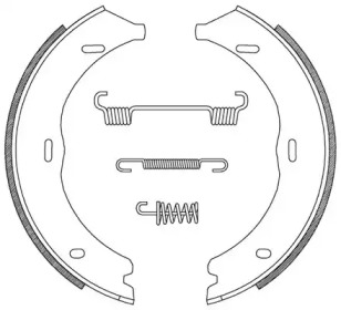 Комлект тормозных накладок (OPEN PARTS: BSA2216.00)