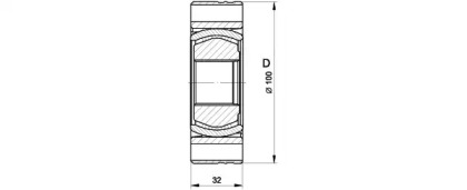 Шарнирный комплект (OPEN PARTS: CVJ5545.20)