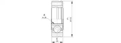 Шарнирный комплект (OPEN PARTS: CVJ5693.20)