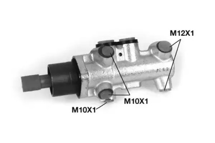 Цилиндр (OPEN PARTS: FBM1260.00)