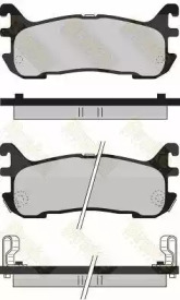 Комплект тормозных колодок (Brake ENGINEERING: PA1072)