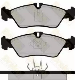 Комплект тормозных колодок (Brake ENGINEERING: PA1104)