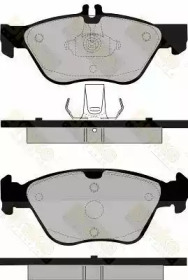 Комплект тормозных колодок (Brake ENGINEERING: PA1105)