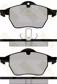 Комплект тормозных колодок (Brake ENGINEERING: PA1116)