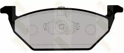 Комплект тормозных колодок (Brake ENGINEERING: PA1133)