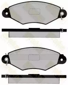 Комплект тормозных колодок (Brake ENGINEERING: PA1155)