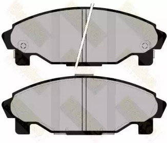 Комплект тормозных колодок (Brake ENGINEERING: PA1271)