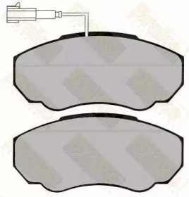 Комплект тормозных колодок (Brake ENGINEERING: PA1285)