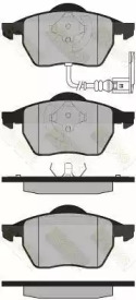 Комплект тормозных колодок (Brake ENGINEERING: PA1305)