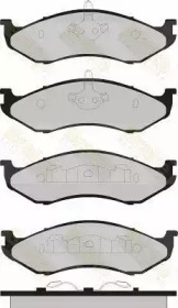 Комплект тормозных колодок (Brake ENGINEERING: PA1322)