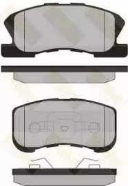 Комплект тормозных колодок (Brake ENGINEERING: PA1337)