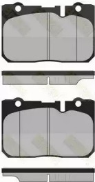 Комплект тормозных колодок (Brake ENGINEERING: PA1362)