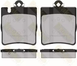 Комплект тормозных колодок (Brake ENGINEERING: PA1368)