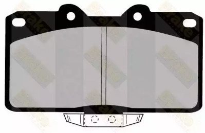 Комплект тормозных колодок (Brake ENGINEERING: PA1371)