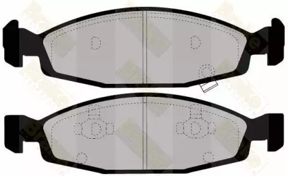 Комплект тормозных колодок (Brake ENGINEERING: PA1452)