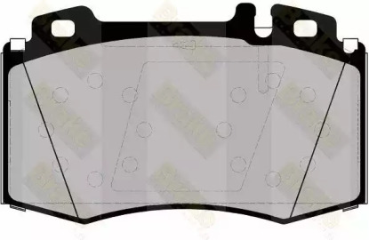 Комплект тормозных колодок (Brake ENGINEERING: PA1453)