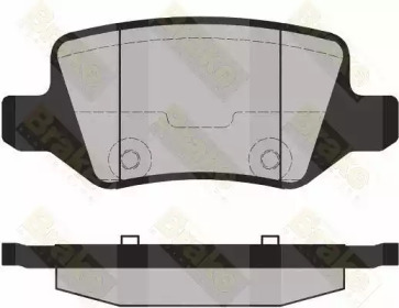 Комплект тормозных колодок (Brake ENGINEERING: PA1469)