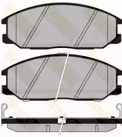 Комплект тормозных колодок (Brake ENGINEERING: PA1488)