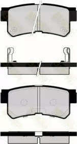 Комплект тормозных колодок (Brake ENGINEERING: PA1494)