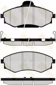 Комплект тормозных колодок (Brake ENGINEERING: PA1522)