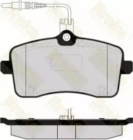 Комплект тормозных колодок (Brake ENGINEERING: PA1574)