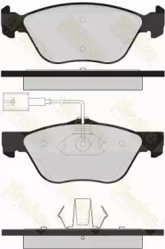 Комплект тормозных колодок (Brake ENGINEERING: PA1580)