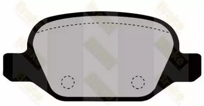 Комплект тормозных колодок (Brake ENGINEERING: PA1582)