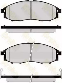 Комплект тормозных колодок (Brake ENGINEERING: PA1590)