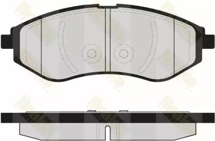 Комплект тормозных колодок (Brake ENGINEERING: PA1600)