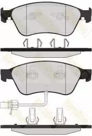 Комплект тормозных колодок (Brake ENGINEERING: PA1621)