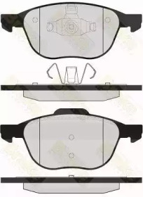 Комплект тормозных колодок (Brake ENGINEERING: PA1627)