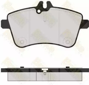 Комплект тормозных колодок (Brake ENGINEERING: PA1631)