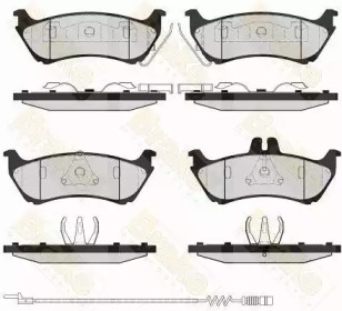 Комплект тормозных колодок (Brake ENGINEERING: PA1637)