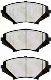 Комплект тормозных колодок (Brake ENGINEERING: PA1641)