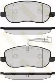 Комплект тормозных колодок (Brake ENGINEERING: PA1690)