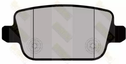 Комплект тормозных колодок (Brake ENGINEERING: PA1697)