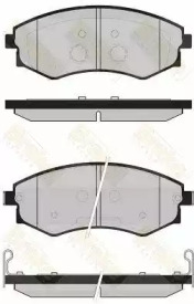 Комплект тормозных колодок (Brake ENGINEERING: PA1726)