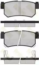 Комплект тормозных колодок (Brake ENGINEERING: PA1727)