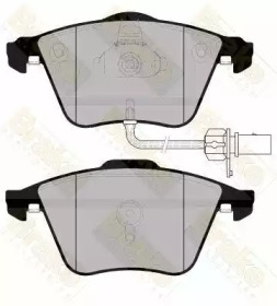 Комплект тормозных колодок (Brake ENGINEERING: PA1732)