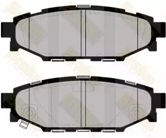 Комплект тормозных колодок (Brake ENGINEERING: PA1736)