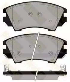 Комплект тормозных колодок (Brake ENGINEERING: PA1778)