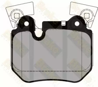 Комплект тормозных колодок (Brake ENGINEERING: PA1831)