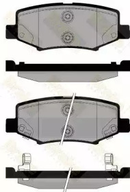 Комплект тормозных колодок (Brake ENGINEERING: PA1843)