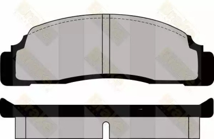 Комплект тормозных колодок (Brake ENGINEERING: PA264)