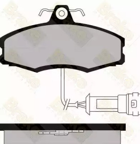 Комплект тормозных колодок (Brake ENGINEERING: PA340)