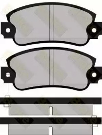 Комплект тормозных колодок (Brake ENGINEERING: PA355)